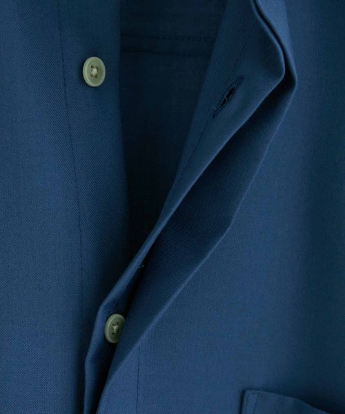 ADAM ET ROPE'(アダムエロペ)の「【WEB限定】ドルマン ハーフスリーブ ルーズビッグ レギュラーカラー シャツ(シャツ/ブラウス・メンズ・ブラック/グレー/ライトグリーン/ネイビー・L/M)」の18枚目の写真