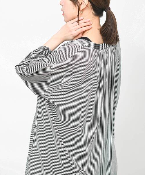 rehellinen/ノーカラー/長袖ブラウス/--/リネン/WHT/無地 楽天市場】リネンシャツ レディース 長袖 ノーカラー ブラウス