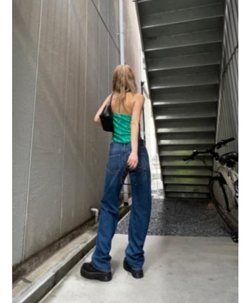 LAGUA GEM（ラグアジェム）の「HALTER NECK SWIM WEAR　ホルターネック スイムウェア（水着・レディース・ブルー/グリーン・FREE）」の18枚目の写真