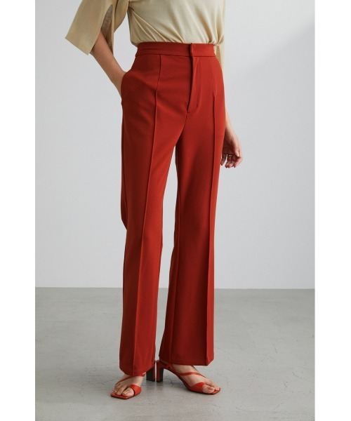 STYLEMIXER(スタイルミキサー)の「センターシームストレッチパンツ(スラックス・レディース・オレンジ/ベージュ/ブラック・X-SMALL/MEDIUM/SMALL)」の12枚目の写真