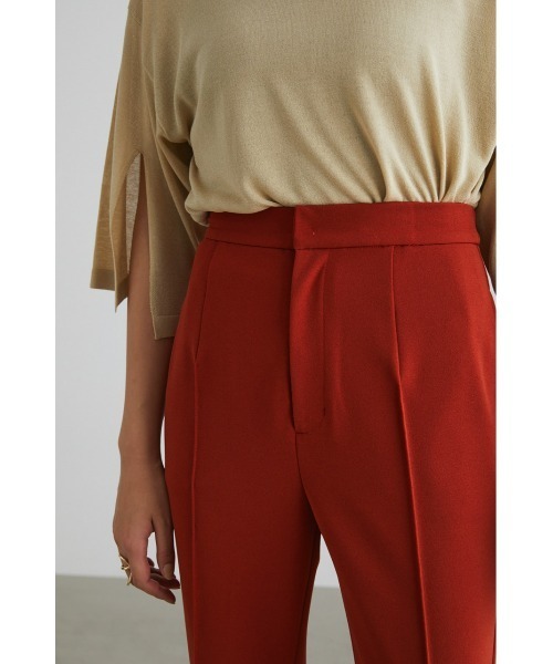 STYLEMIXER(スタイルミキサー)の「センターシームストレッチパンツ(スラックス・レディース・オレンジ/ベージュ/ブラック・X-SMALL/MEDIUM/SMALL)」の15枚目の写真