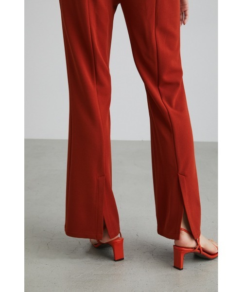 STYLEMIXER(スタイルミキサー)の「センターシームストレッチパンツ(スラックス・レディース・オレンジ/ベージュ/ブラック・X-SMALL/MEDIUM/SMALL)」の6枚目の写真