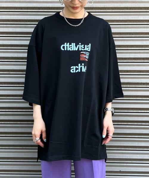 A4A(エーフォーエー)の「A4A/エーフォーエー/id/A4A Tシャツ(Tシャツ/カットソー・レディース・ブルー/ブラック/ホワイト/グリーン・MEDIUM/LARGE)」の3枚目の写真