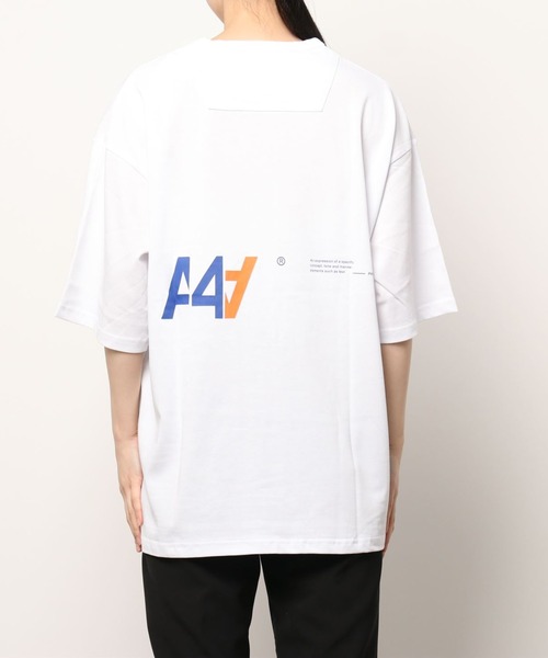 A4A(エーフォーエー)の「A4A/エーフォーエー/id/A4A Tシャツ(Tシャツ/カットソー・レディース・ブルー/ブラック/ホワイト/グリーン・MEDIUM/LARGE)」の7枚目の写真