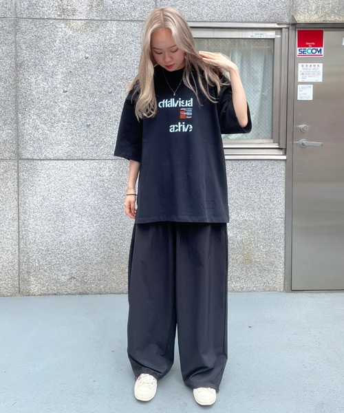 A4A(エーフォーエー)の「A4A/エーフォーエー/id/A4A Tシャツ(Tシャツ/カットソー・レディース・ブルー/ブラック/ホワイト/グリーン・MEDIUM/LARGE)」の13枚目の写真