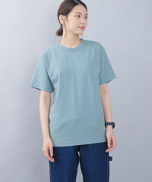 WAIPER.inc（ワイパーインク）の「Los Angeles Apparel　1203GD Short Sleeve Garment Dye T-Shirt（Tシャツ/カットソー・メンズ・ホワイト/ブラック/ネイビー/ミント・S/L/XL/M）」の3枚目の写真