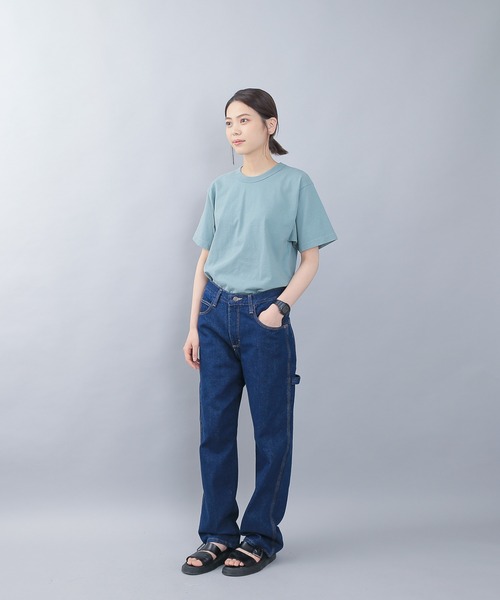 WAIPER.inc（ワイパーインク）の「Los Angeles Apparel　1203GD Short Sleeve Garment Dye T-Shirt（Tシャツ/カットソー・メンズ・ホワイト/ブラック/ネイビー/ミント・S/L/XL/M）」の17枚目の写真