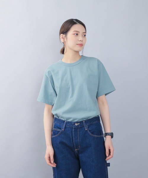 WAIPER.inc（ワイパーインク）の「Los Angeles Apparel　1203GD Short Sleeve Garment Dye T-Shirt（Tシャツ/カットソー・メンズ・ホワイト/ブラック/ネイビー/ミント・S/L/XL/M）」の18枚目の写真