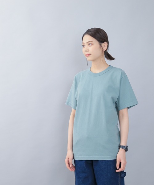 WAIPER.inc（ワイパーインク）の「Los Angeles Apparel　1203GD Short Sleeve Garment Dye T-Shirt（Tシャツ/カットソー・メンズ・ホワイト/ブラック/ネイビー/ミント・S/L/XL/M）」の20枚目の写真
