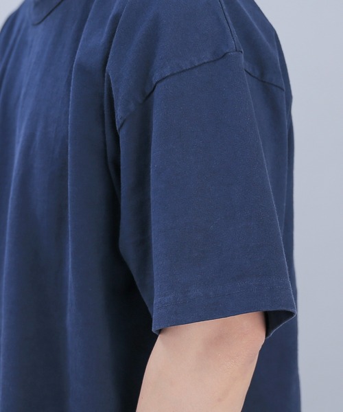 WAIPER.inc（ワイパーインク）の「Los Angeles Apparel　1203GD Short Sleeve Garment Dye T-Shirt（Tシャツ/カットソー・メンズ・ホワイト/ブラック/ネイビー/ミント・S/L/XL/M）」の13枚目の写真