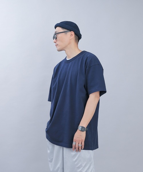 WAIPER.inc（ワイパーインク）の「Los Angeles Apparel　1203GD Short Sleeve Garment Dye T-Shirt（Tシャツ/カットソー・メンズ・ホワイト/ブラック/ネイビー/ミント・S/L/XL/M）」の8枚目の写真