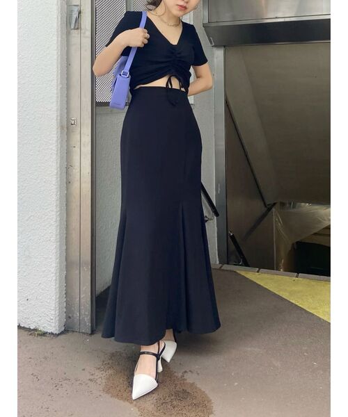 EVRIS（エヴリス）の「プリントマーメイドスカート（スカート・レディース・ブラック/その他1・FREE）」の19枚目の写真