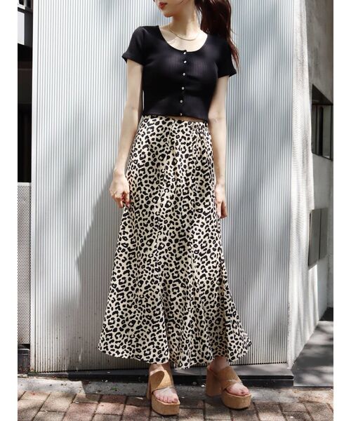 EVRIS（エヴリス）の「プリントマーメイドスカート（スカート・レディース・ブラック/その他1・FREE）」の12枚目の写真