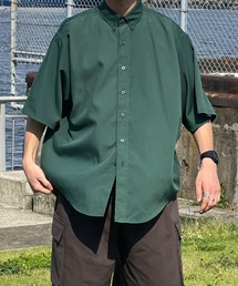 シンプル半袖レギュラーシャツ