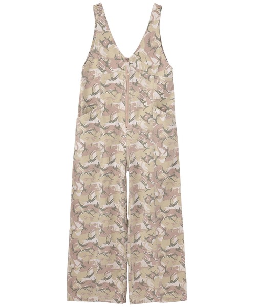 X-girl（エックスガール）の「CAMOUFLAGE JUMPSUIT（サロペット/オーバーオール・レディース・カーキ/ベージュ・M/S）」の13枚目の写真