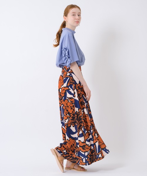 Paradise Picnic（パラダイスピクニック）の「Lallia Mu イビザスカート（スカート・レディース・イエロー/オレンジ・FREE）」の10枚目の写真