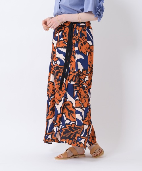 Paradise Picnic（パラダイスピクニック）の「Lallia Mu イビザスカート（スカート・レディース・イエロー/オレンジ・FREE）」の18枚目の写真