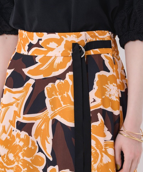 Paradise Picnic（パラダイスピクニック）の「Lallia Mu イビザスカート（スカート・レディース・イエロー/オレンジ・FREE）」の9枚目の写真