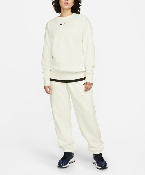 NIKE(ナイキ)の「NIKE WOMENS PHNX FLC OS CREW / ナイキ ウィメンズ スタイル フリース クルー トップス 【SP】(スウェット・レディース・ホワイト/ブラック・S/L/M)」の13枚目の写真