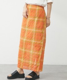 Green　Parks | コットンIラインチェックスカート(スカート)