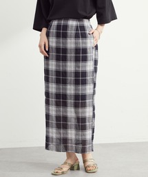 Green　Parks | コットンIラインチェックスカート(スカート)