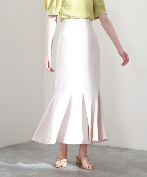 archives(アルシーヴ)の「マチ付きマーメイドスカート(スカート・レディース・ブルーグレー/アイボリー/ブラウン/ブラック・MEDIUM)」の13枚目の写真