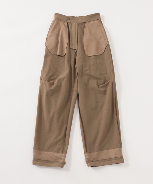 Noble(ノーブル)の「サイドジップポケットカーゴパンツ(カーゴパンツ・レディース・ホワイト/ベージュ/カーキ・38/36)」の14枚目の写真