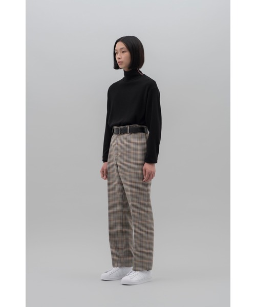 NEONSIGN(ネオンサイン)の「NEONSIGN ネオンサイン / Bulky smooth turtleneck sweat バルキースムース タートルネックスウェット / N1603(ニット/セーター・メンズ・ブラック/オフホワイト・46/48)」の14枚目の写真
