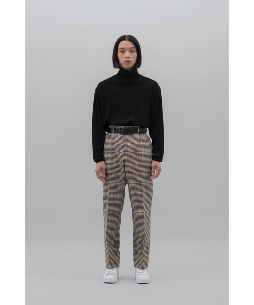 NEONSIGN(ネオンサイン)の「NEONSIGN ネオンサイン / Bulky smooth turtleneck sweat バルキースムース タートルネックスウェット / N1603(ニット/セーター・メンズ・ブラック/オフホワイト・46/48)」の13枚目の写真