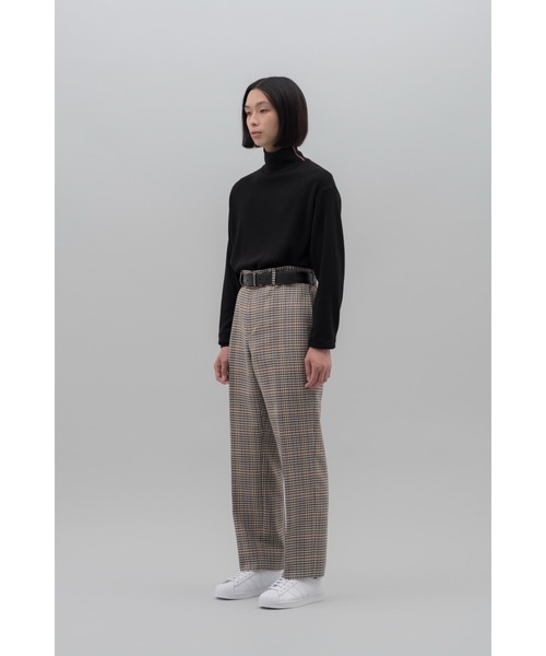NEONSIGN(ネオンサイン)の「NEONSIGN ネオンサイン / Bulky smooth turtleneck sweat バルキースムース タートルネックスウェット / N1603(ニット/セーター・メンズ・ブラック/オフホワイト・46/48)」の16枚目の写真
