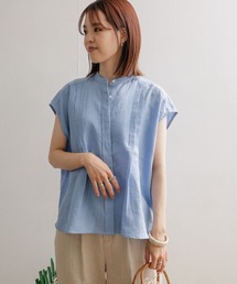 URBAN RESEARCH DOORS | リネンフレンチスリーブシャツ(シャツ/ブラウス)