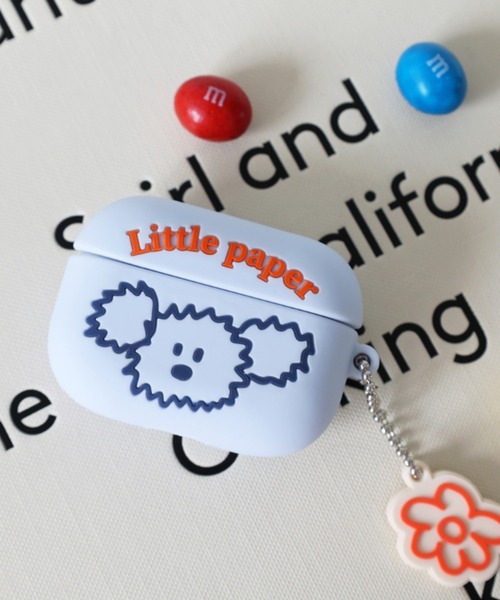 Brunch Brother（ブランチブラザー）の「AirPodsPro用ケース･リトルペーパー/ROMANE（ロマネ）（ヘッドフォン/イヤホン・レディース・ベージュ/ブルー/クリア・FREE）」の2枚目の写真