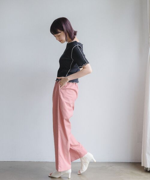 RETRO GIRL（レトロガール）の「カラフルラフPT（その他パンツ・レディース・ナチュラル/ピンク/グリーン/ブルー/ブラック・FREE）」の21枚目の写真