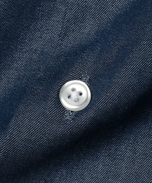 B:MING by BEAMS(ビーミングバイビームス)の「B:MING by BEAMS / デニムライク カッタウエイカラー シャツ(シャツ/ブラウス・メンズ・インディゴブルー/ブルー系その他4・SMALL/MEDIUM/LARGE/X-LARGE)」の21枚目の写真