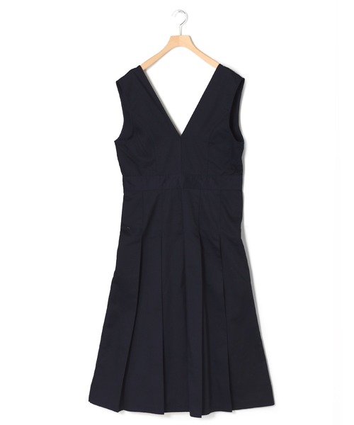 w closet（ダブルクローゼット）の「【2WAY】チノプリーツジャンパースカート（ジャンパースカート・レディース・ベージュ/ダークネイビー・FREE）」の15枚目の写真