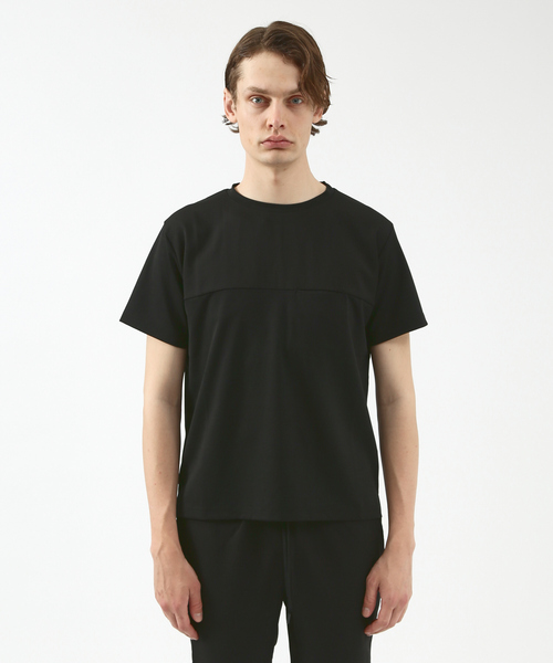 5351 POUR LES HOMMES(ゴーサンゴーイチプールオム)の「【BLANC】【セットアップ対応】ポリツイルポケットTシャツ(Tシャツ/カットソー・メンズ・ブラック/チャコールグレー/グレー・46/48)」の5枚目の写真