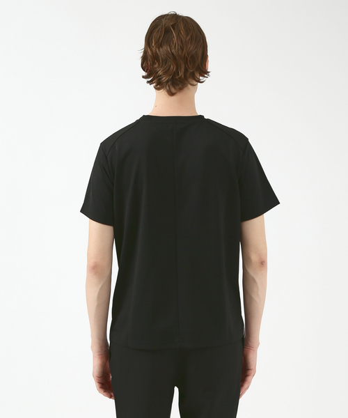 5351 POUR LES HOMMES(ゴーサンゴーイチプールオム)の「【BLANC】【セットアップ対応】ポリツイルポケットTシャツ(Tシャツ/カットソー・メンズ・ブラック/チャコールグレー/グレー・46/48)」の7枚目の写真