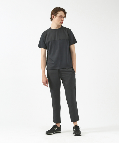 5351 POUR LES HOMMES(ゴーサンゴーイチプールオム)の「【BLANC】【セットアップ対応】ポリツイルポケットTシャツ(Tシャツ/カットソー・メンズ・ブラック/チャコールグレー/グレー・46/48)」の15枚目の写真
