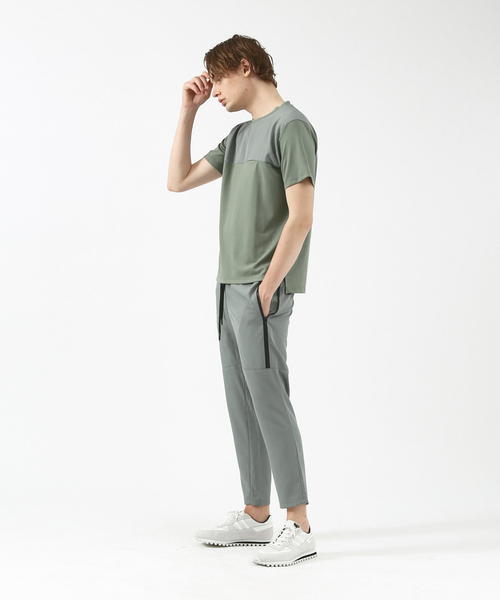 5351 POUR LES HOMMES(ゴーサンゴーイチプールオム)の「【BLANC】【セットアップ対応】ポリツイルポケットTシャツ(Tシャツ/カットソー・メンズ・ブラック/チャコールグレー/グレー・46/48)」の18枚目の写真