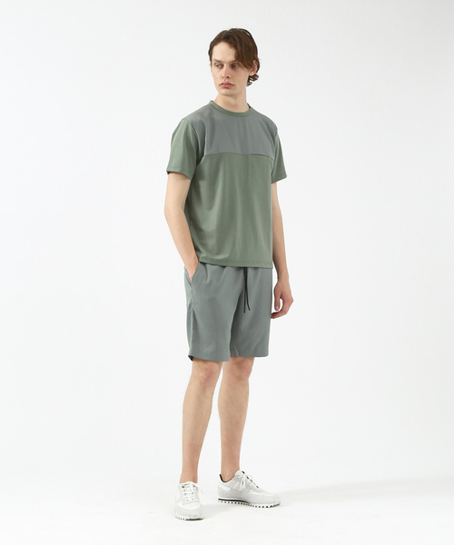 5351 POUR LES HOMMES(ゴーサンゴーイチプールオム)の「【BLANC】【セットアップ対応】ポリツイルポケットTシャツ(Tシャツ/カットソー・メンズ・ブラック/チャコールグレー/グレー・46/48)」の19枚目の写真