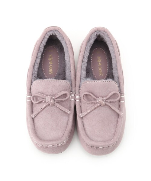 SHOO・LA・RUE（シューラルー）の「【撥水】スエード調モカシンシューズ（その他シューズ・キッズ・ブラック/ベビーピンク/ブラウン系・90/80/70）」の7枚目の写真