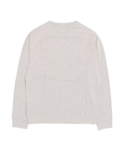 Maison Kitsune（メゾンキツネ）の「MAISON KITSUNE FOX STAMP LOGO CREW SWEAT メゾン キツネ フォックス スタンプ クルー スウェット（スウェット・メンズ・グレー・MEDIUM/LARGE/X-LARGE/SMALL）」の4枚目の写真