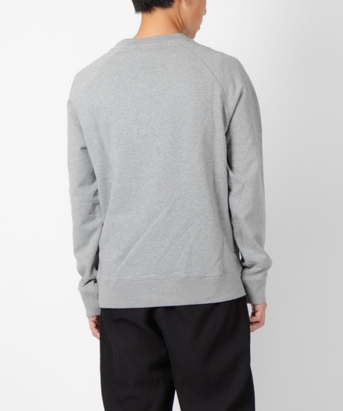 Maison Kitsune（メゾンキツネ）の「MAISON KITSUNE FOX STAMP LOGO CREW SWEAT メゾン キツネ フォックス スタンプ クルー スウェット（スウェット・メンズ・グレー・MEDIUM/LARGE/X-LARGE/SMALL）」の6枚目の写真