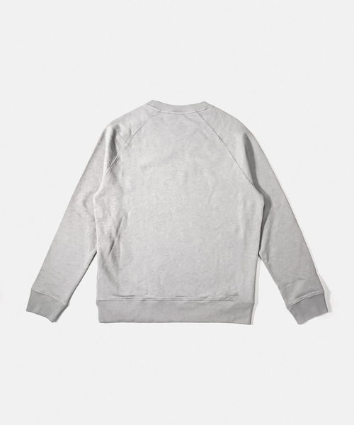 Maison Kitsune（メゾンキツネ）の「MAISON KITSUNE FOX STAMP LOGO CREW SWEAT メゾン キツネ フォックス スタンプ クルー スウェット（スウェット・メンズ・グレー・MEDIUM/LARGE/X-LARGE/SMALL）」の5枚目の写真