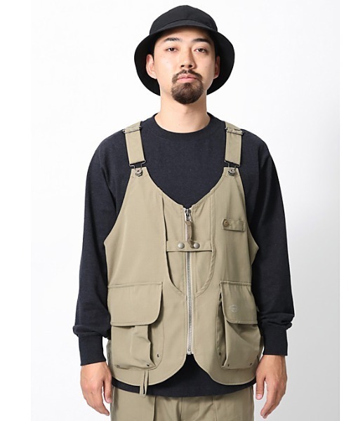 Snow Peak（スノーピーク）の「TAKIBI Vest（ベスト・メンズ・カーキ/ベージュ/ブラック・MEDIUM/SMALL/LARGE）」の19枚目の写真