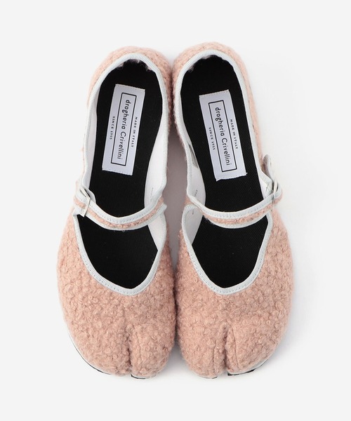 drogheria Crivellini（ドロゲリアクリベリーニ）の「drogheria Crivellini | ストラップ足袋シューズ WOMEN（その他シューズ・レディース・ピンク/ブラック・38/37/39）」の5枚目の写真