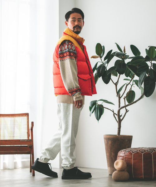 JOURNAL STANDARD(ジャーナルスタンダード)の「【Frostline/フロストライン×JOURNAL STANDARD】別注 ダウン ベスト(ダウンベスト・メンズ・レッド/ボルドー・MEDIUM/LARGE)」の11枚目の写真