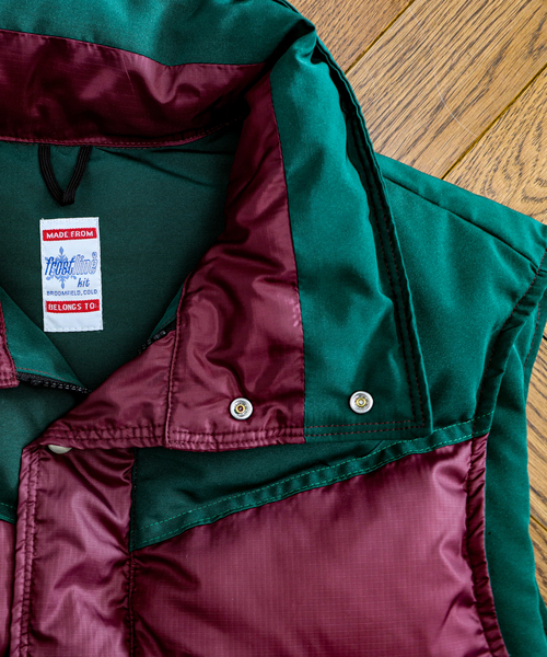 JOURNAL STANDARD(ジャーナルスタンダード)の「【Frostline/フロストライン×JOURNAL STANDARD】別注 ダウン ベスト(ダウンベスト・メンズ・レッド/ボルドー・MEDIUM/LARGE)」の14枚目の写真