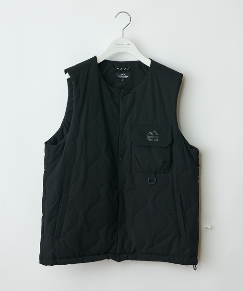 Franklin Climbing(フランクリンクライミング)の「【Franklin Climbing】フレキシブルベスト(ダウンベスト・メンズ・ブラック/グリーン・XL/M/L)」の16枚目の写真