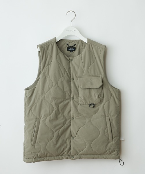 Franklin Climbing(フランクリンクライミング)の「【Franklin Climbing】フレキシブルベスト(ダウンベスト・メンズ・ブラック/グリーン・XL/M/L)」の17枚目の写真